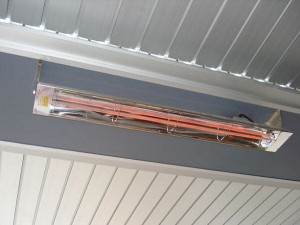 Infratech roof heater